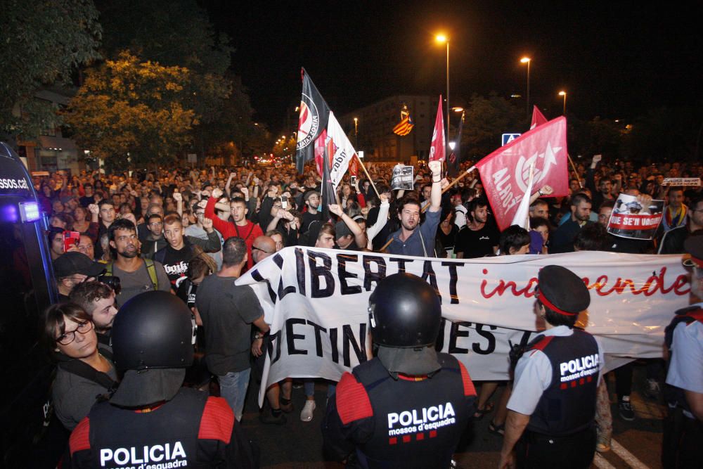 Manifestació a Girona