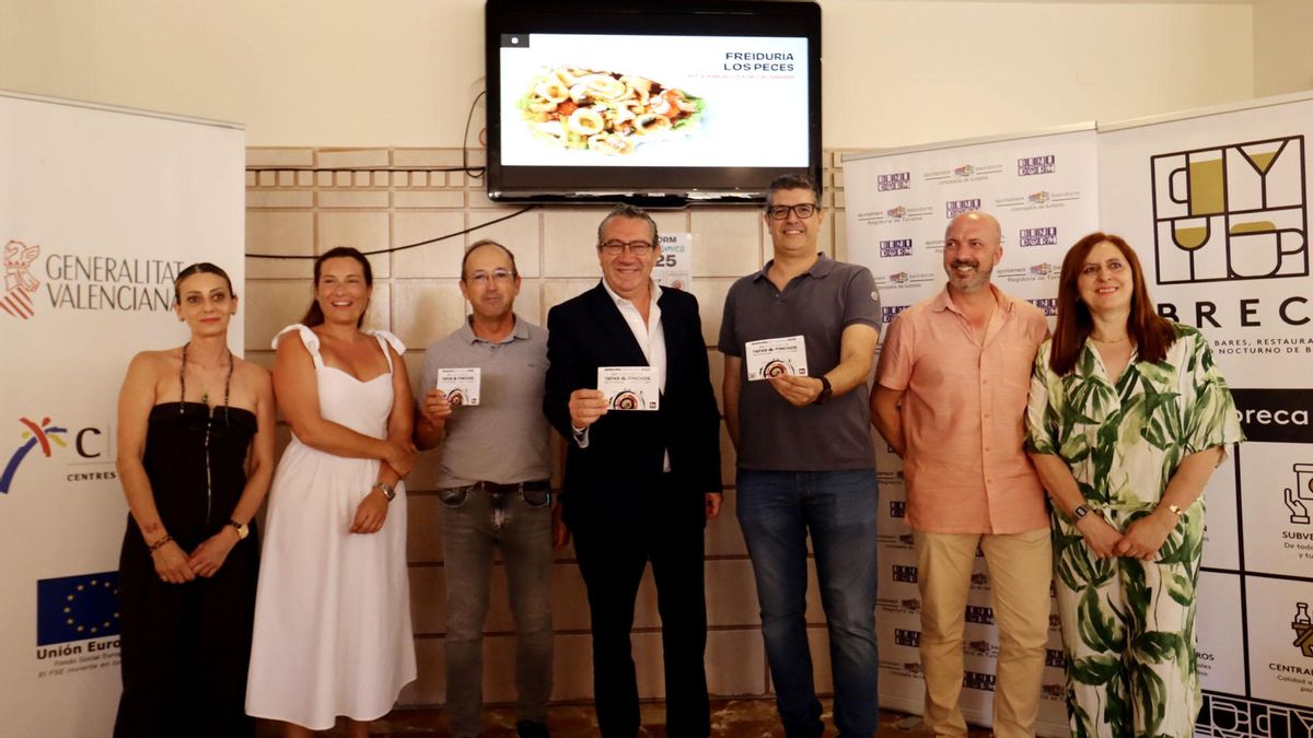 La presentación del concurso de tapas y pinchos de Benidorm.