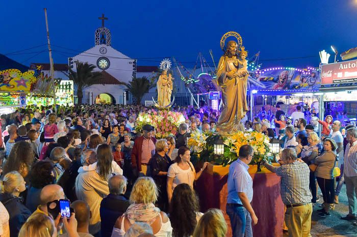 Procesión de San José y la Virgen del Pino , ...