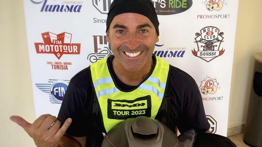 El piloto vigués y bicampeón del mundo Juan Noguerol.