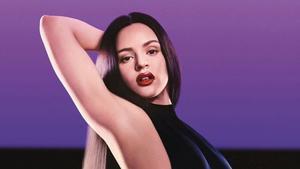 Rosalía, en la promoción del nuevo Euphoria Elixirs, de Calvin Klein.