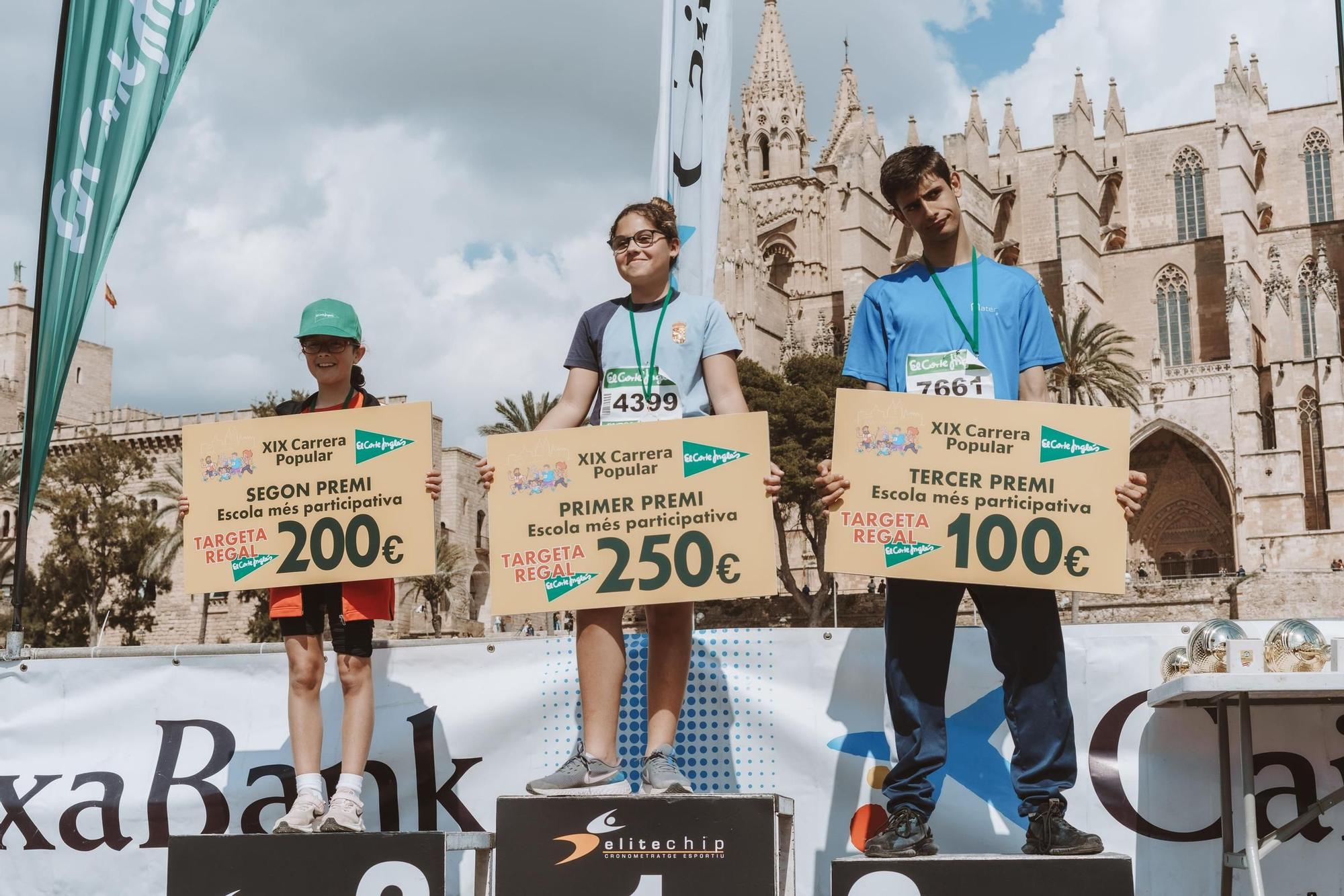 Más de 2000 personas participan en la Cursa Popular El Corte Inglés