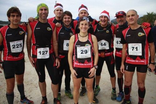 Carrera de montaña en La Manga