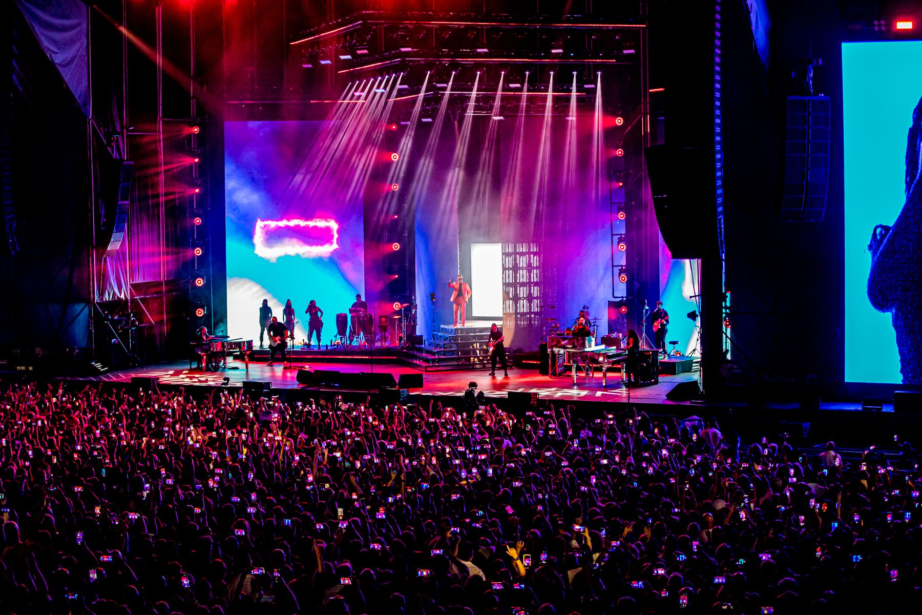 El concierto de Alejandro Sanz en el festival Marenostrum de Fuengirola, en imágenes