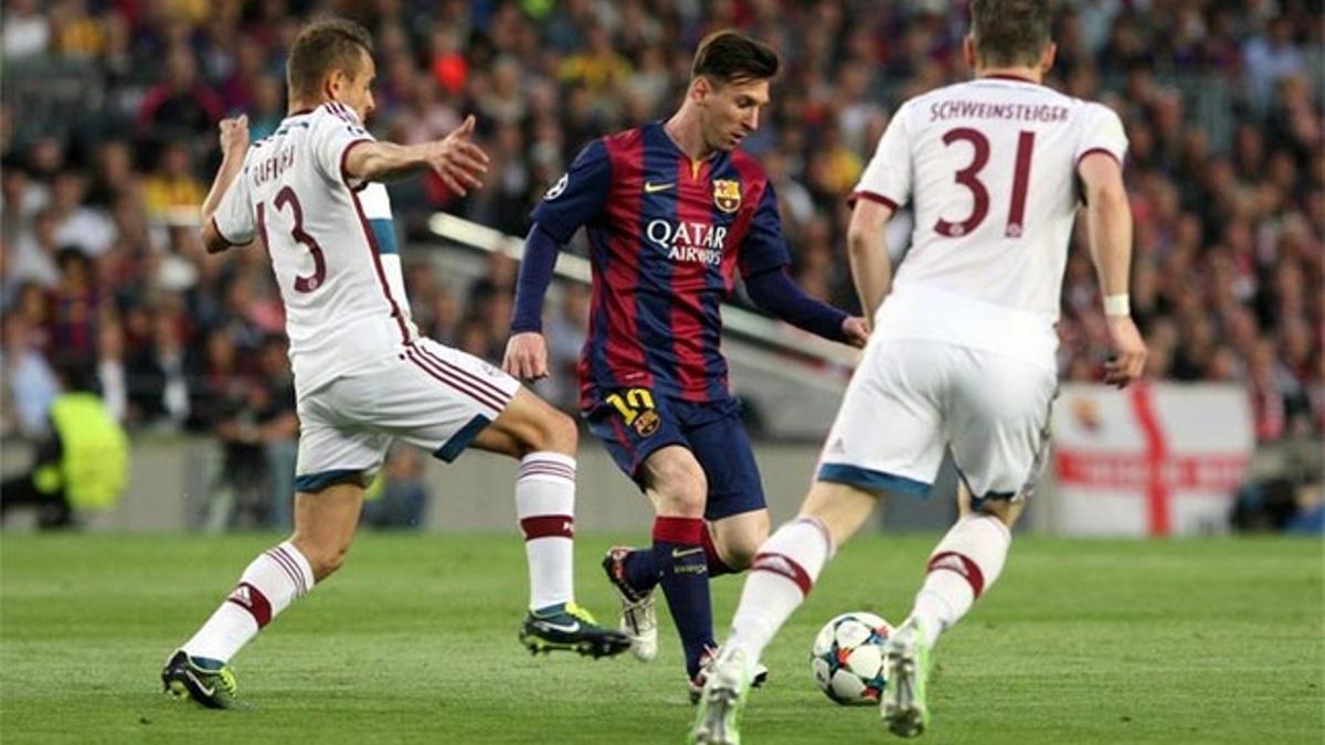 Messi metió al Barça en la final de la Champions
