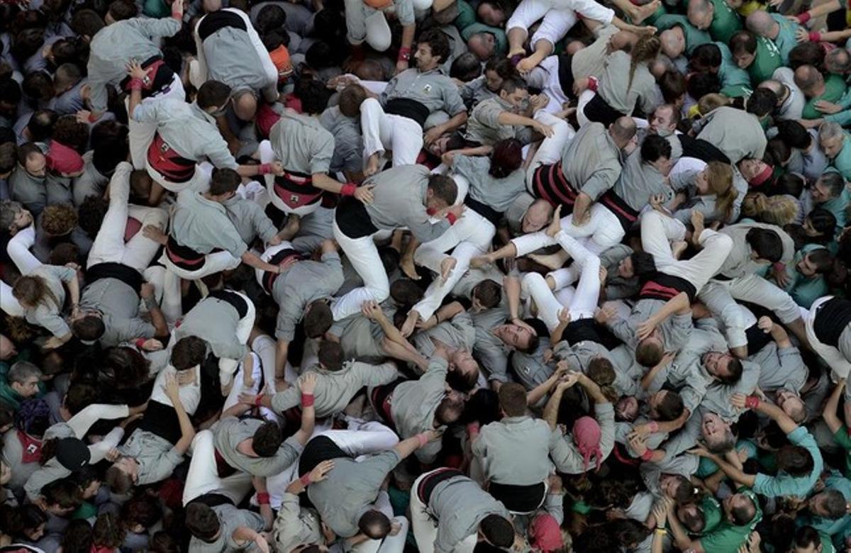 Castellers de Sants.