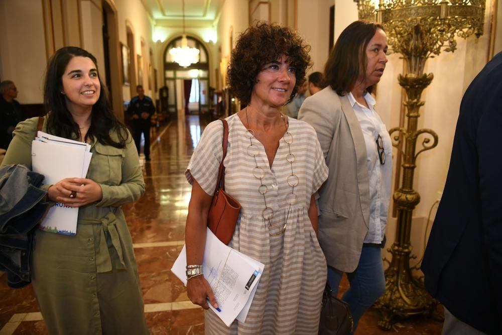 Primer pleno del mandato de Inés Rey en A Coruña