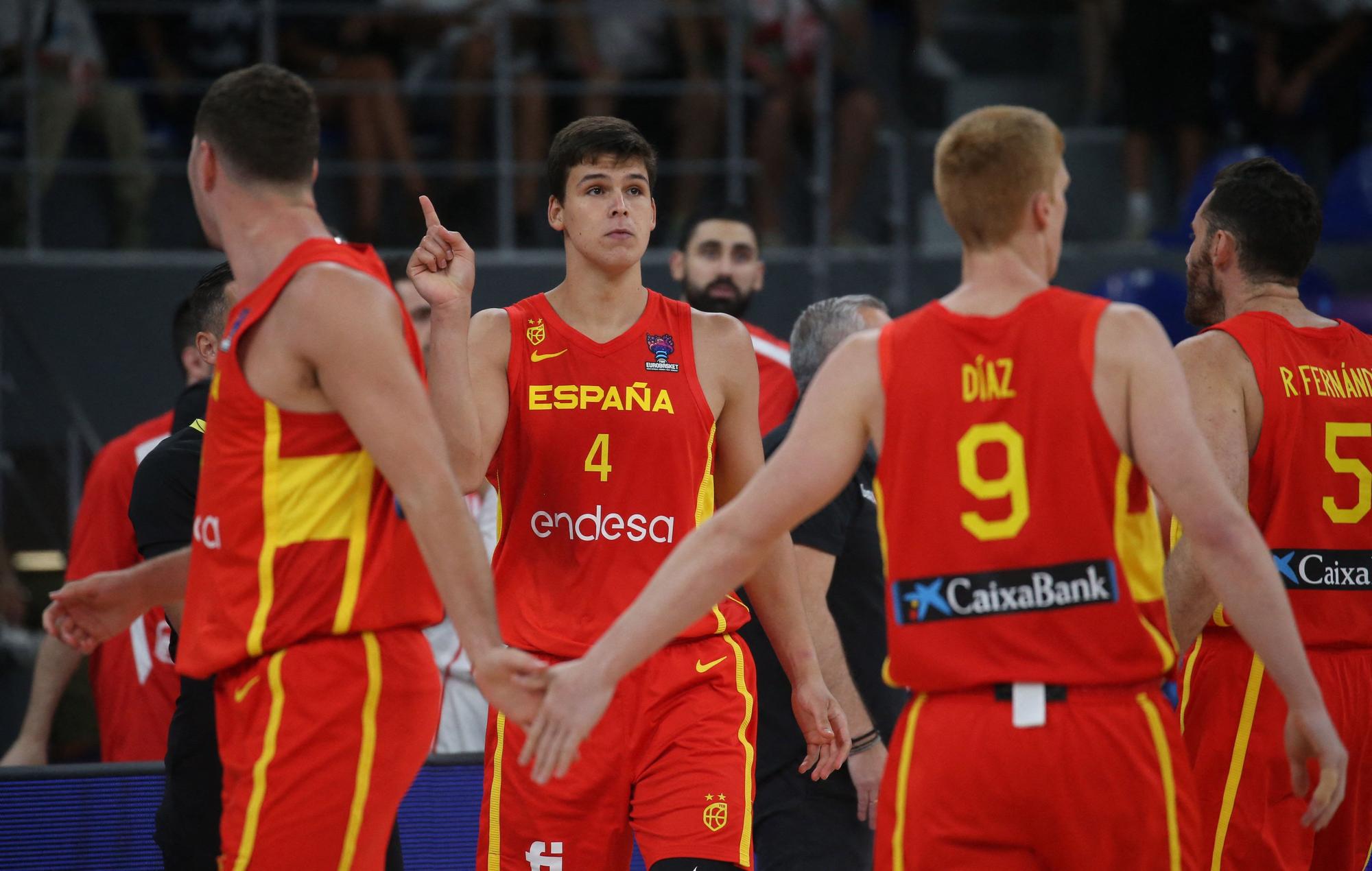 Eurobasket | Georgia - España, en imágenes