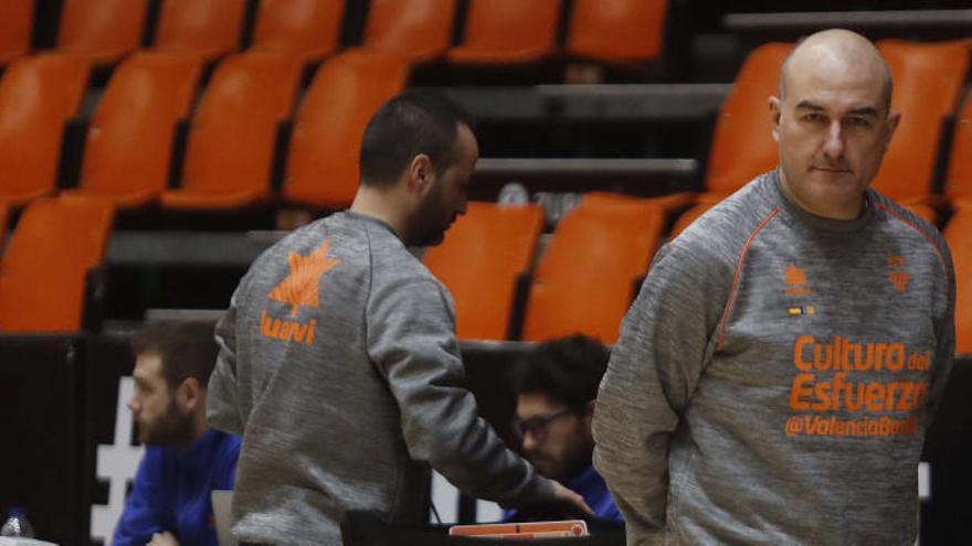 Jaume Ponsarnau, durante un entrenamiento.