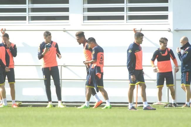 ENTRENAMIENTO DE LA UD LAS PALMAS EN BARRANCO ...