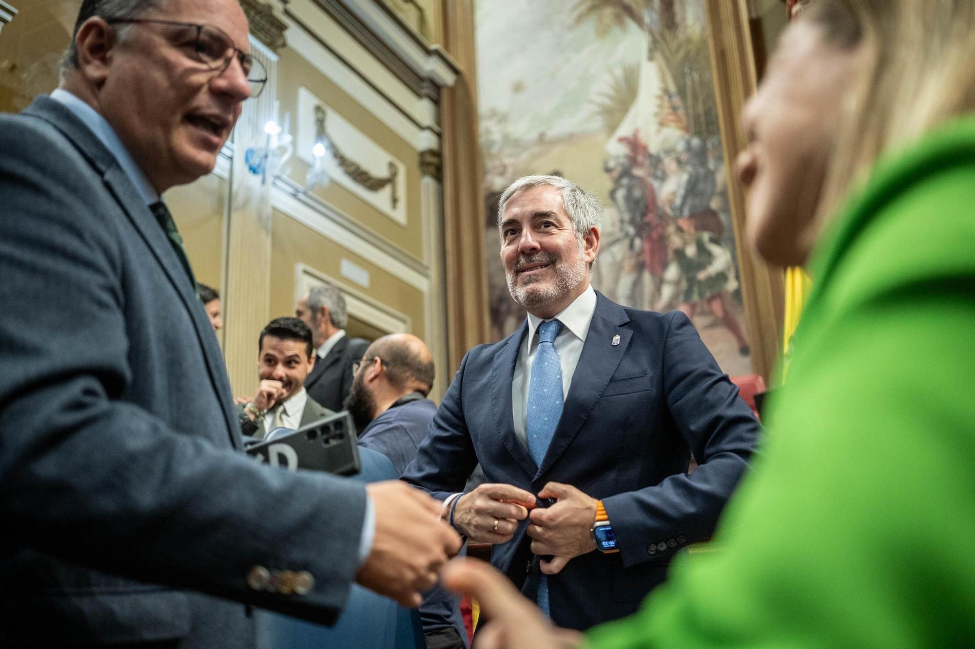 Pleno del Parlamento de Canarias (12.12.09)