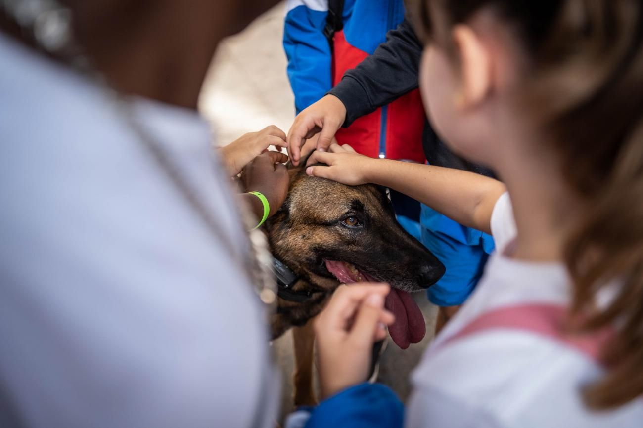 Apertura jornadas 25 aniversario Unidad Canina de la Policía Local