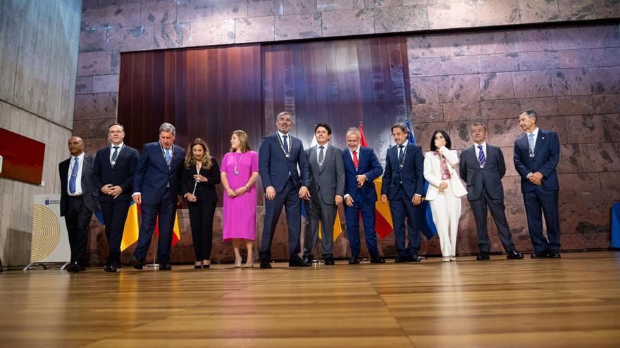 El Collar de la Orden Islas Canarias ya luce en el cuello de todos los presidentes