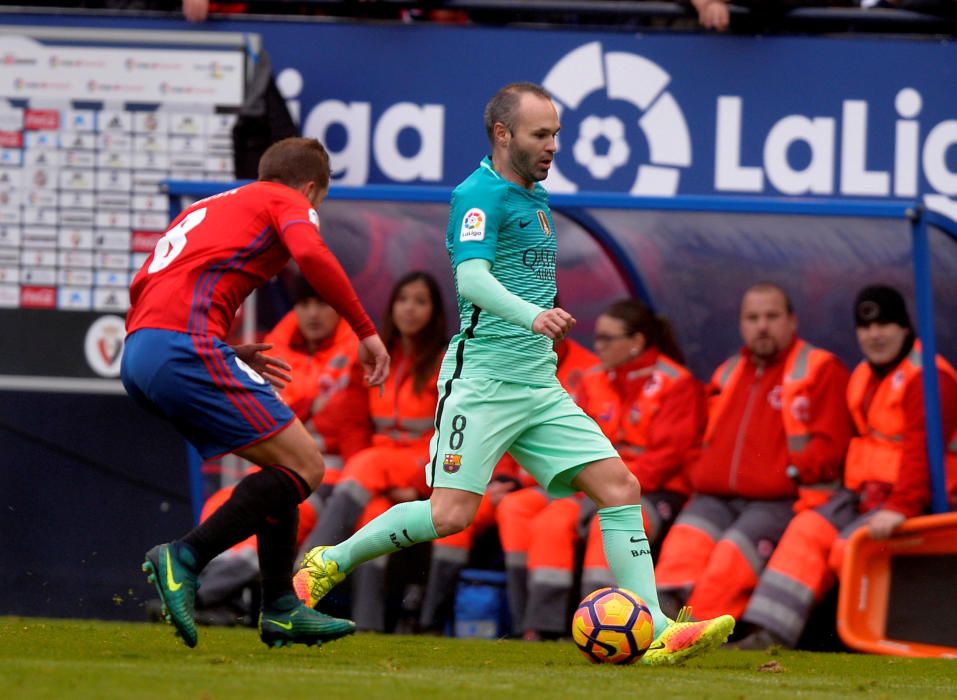 Liga: Osasuna - Barcelona