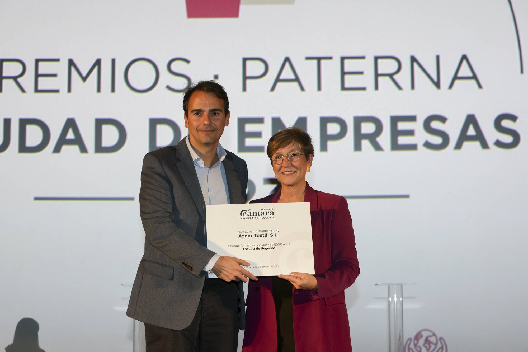 Paterna entrega sus Premios Paterna Ciudad de Empresas