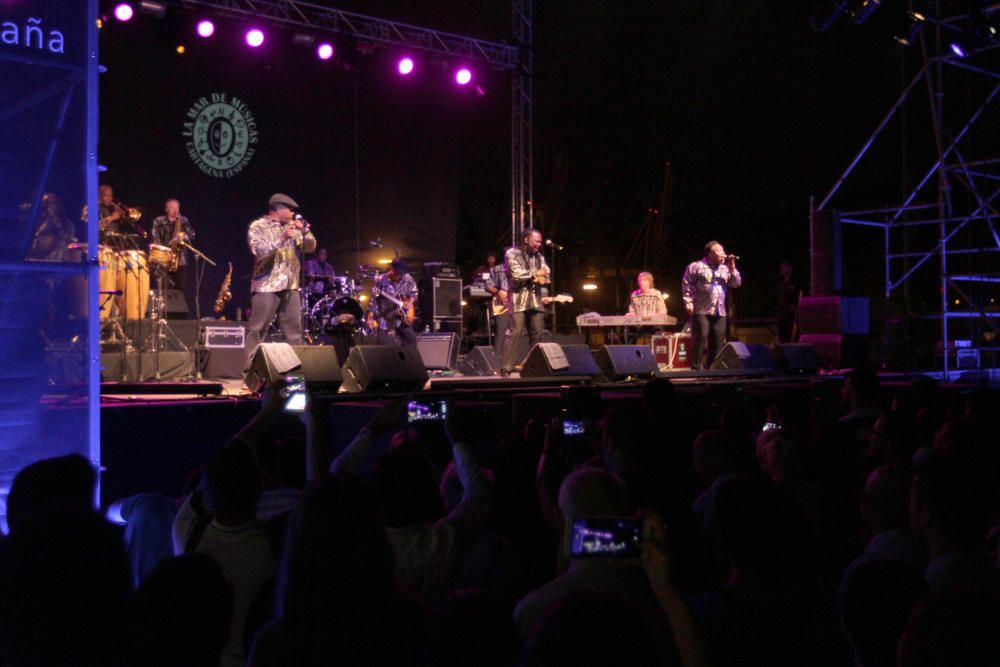 La M.O.D.A. y Earth Wind and Fire Experience, ayer en La Mar de Músicas