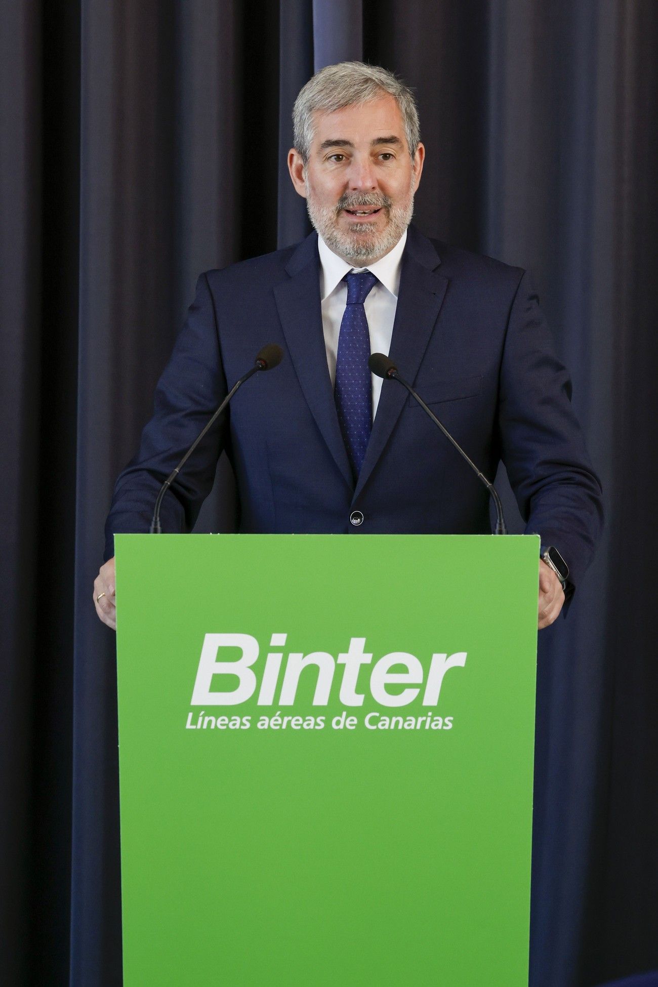 Presentación de la nueva ruta de Binter entre Canarias y Madrid