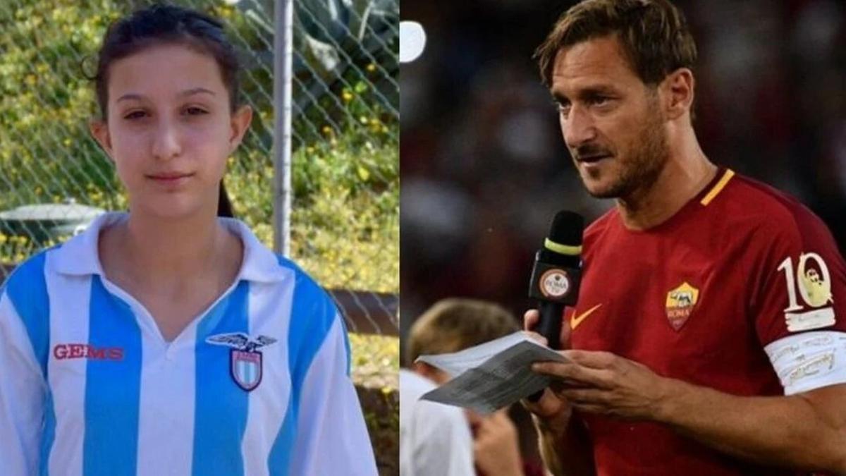 La futbolista que despertó del coma tras escuchar un mensaje de Totti (Roma)