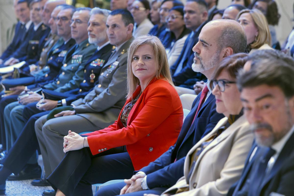 La delegada del Gobierno, Pilar Bernabé, en un acto de Alicante