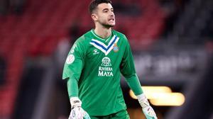 Joan García, en un partido del Espanyol.
