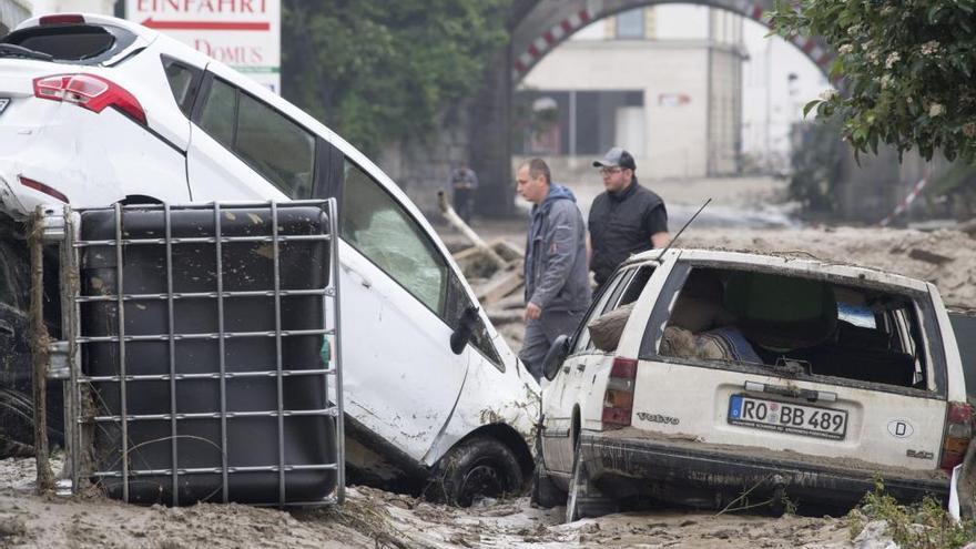 Un fuerte temporal azota el sur de Alemania