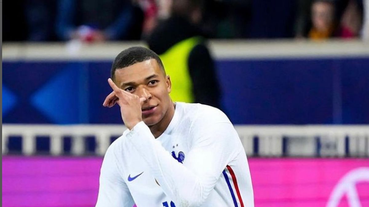 Mbappé, protagonista con Francia