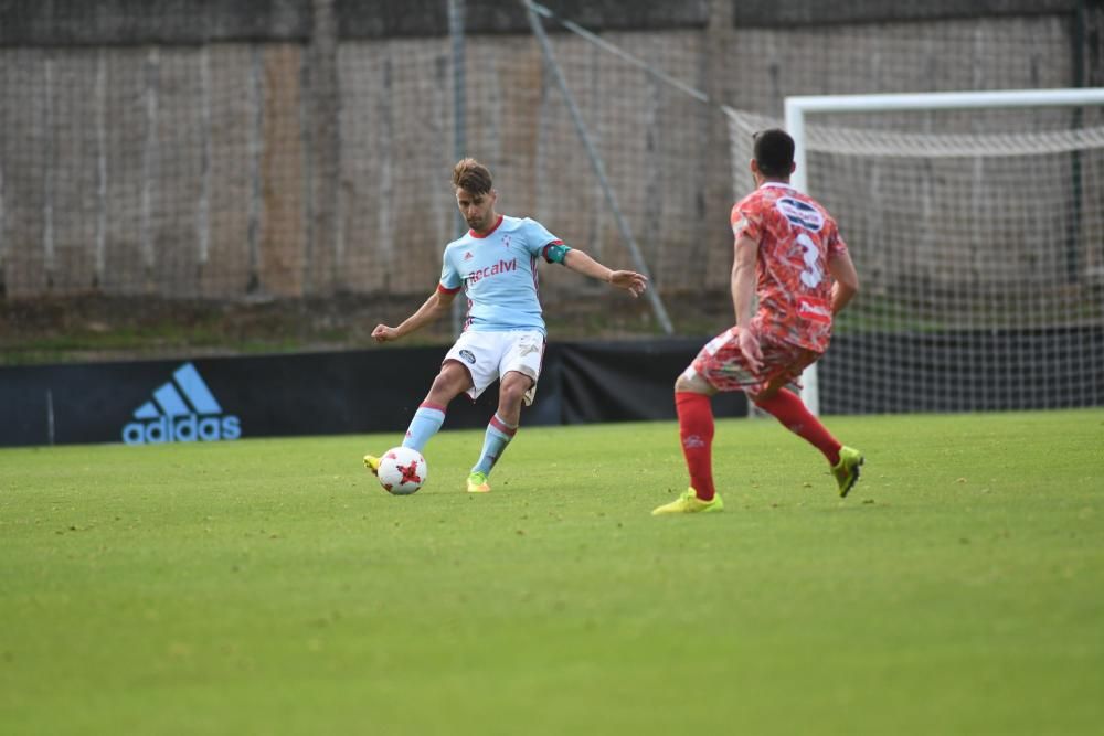 El filial celeste derrota en Barreiro al Guijuelo y aprovecha el empate entre el Rápido y el Navalcarnero para obtener el pase a la fase de ascenso.