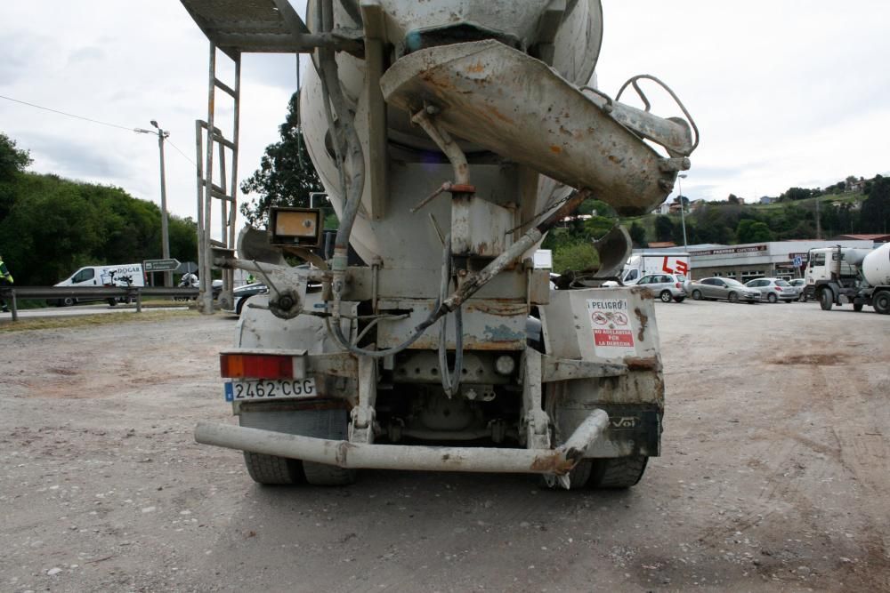 Fallece un motorista en Prendes, Carreño