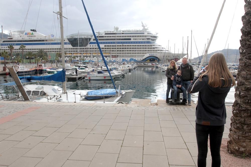 Primer crucero del año que para en Cartagena