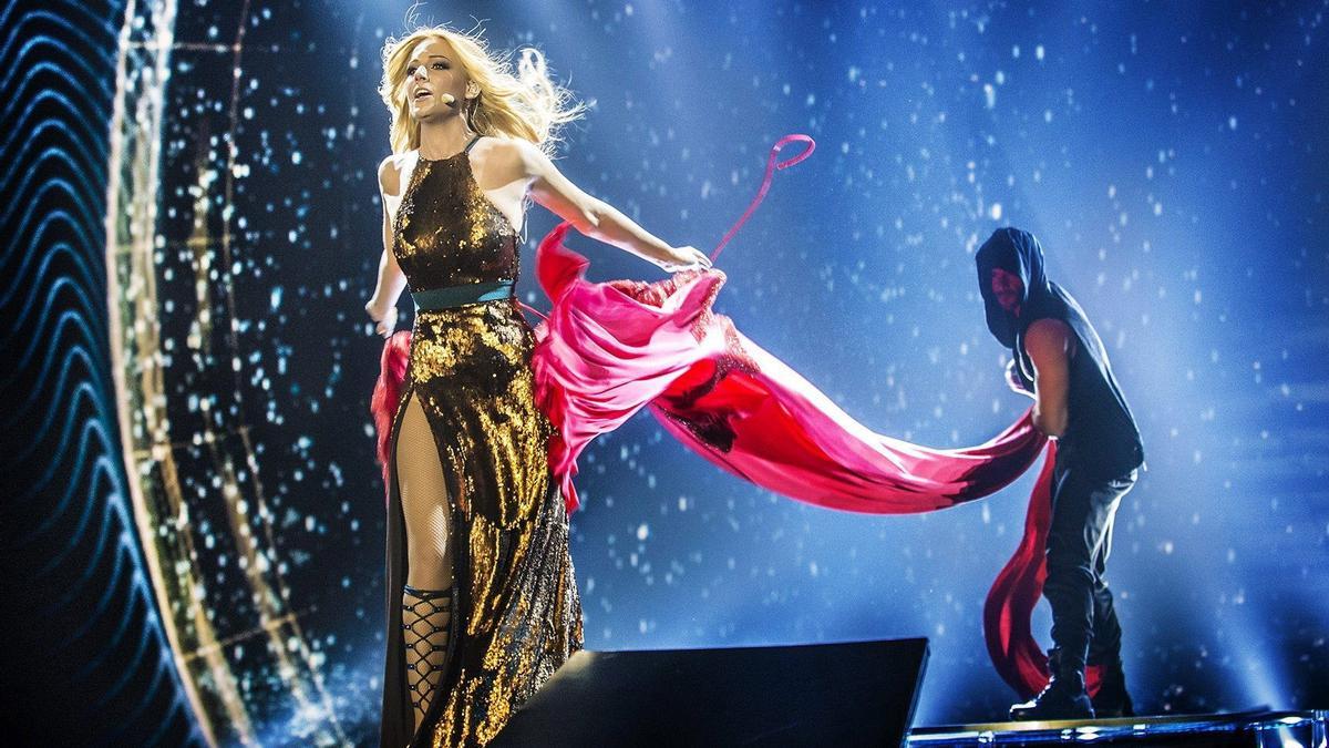 Edurne actuará en el escenario de la Fuente de Goya en la plaza del Pilar.