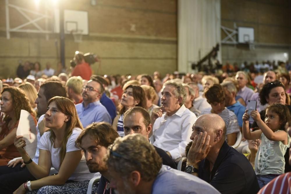 Mitin de Pedro Sánchez en Murcia