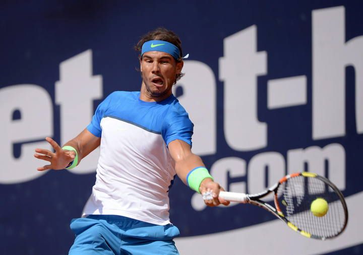 Torneo de Hamburgo. Nadal vence a Fognini 7-5 y 7-5.