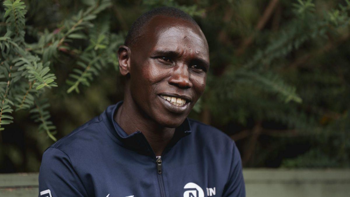 El atleta keniano Geoffrey Kamworor.