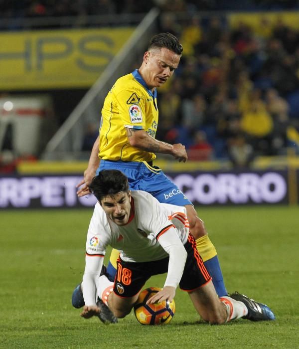 Las Palmas - Valencia: las mejores imágenes del partido