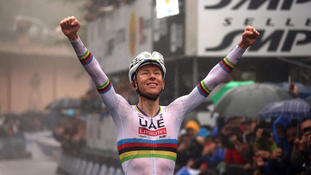 Tadej Pogacar quiere, por fin, reinar en la Milán - San Remo