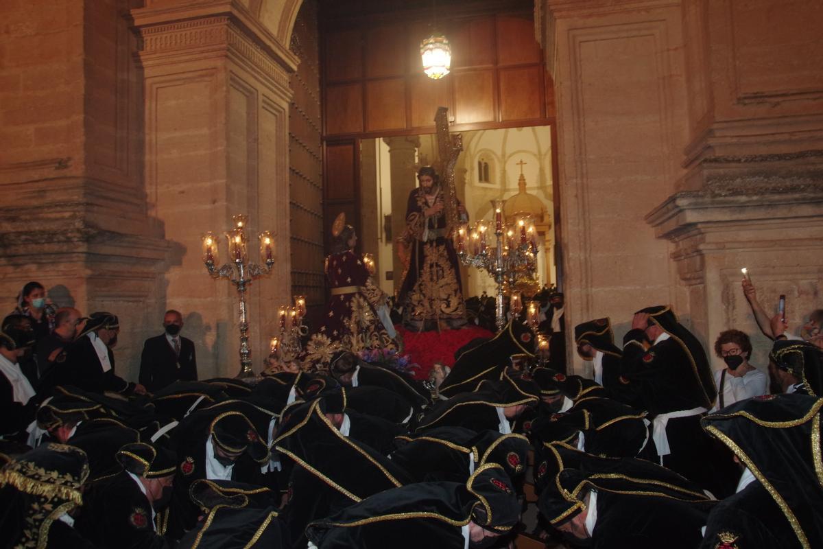 Salida procesional extraordinaria de la cofradía del Socorro, de Antequera Salida procesional extraordinaria de la cofradía del Socorro, de Antequera