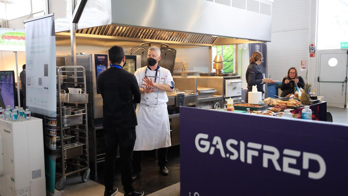 Los chefs y empresarios de restauración pueden pasar por el estand de Gasifred, en Horeca Baleares, para actualizar sus equipos.