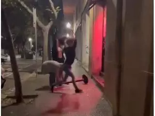 VÍDEO: Una nova baralla sacseja l'oci nocturn de Girona