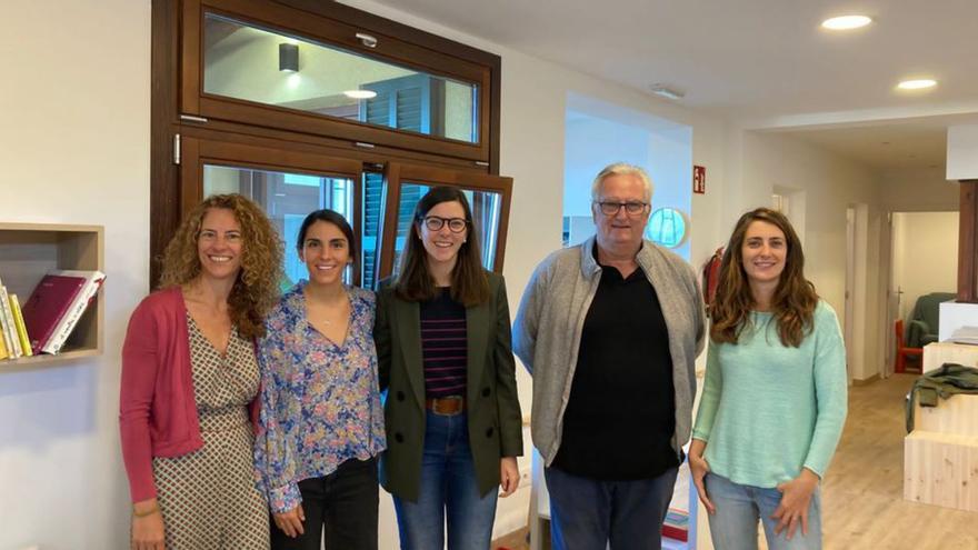 Jornada de puertas abiertas en la futura escuela de Infantil de Banyalbufar