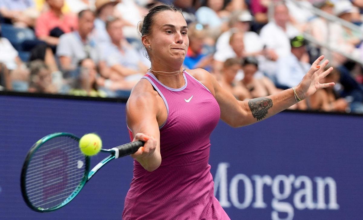 Sabalenka se impuso a Pegula en dos mangas en Nueva York