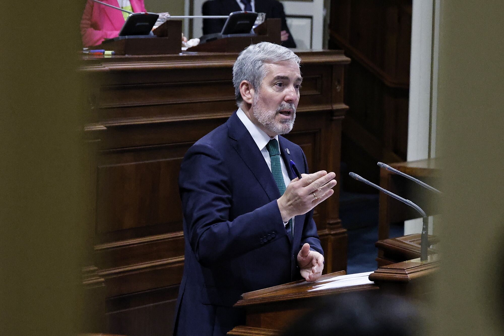 Debate sobre el Estado de la Nacionalidad en el Parlamento de Canarias.