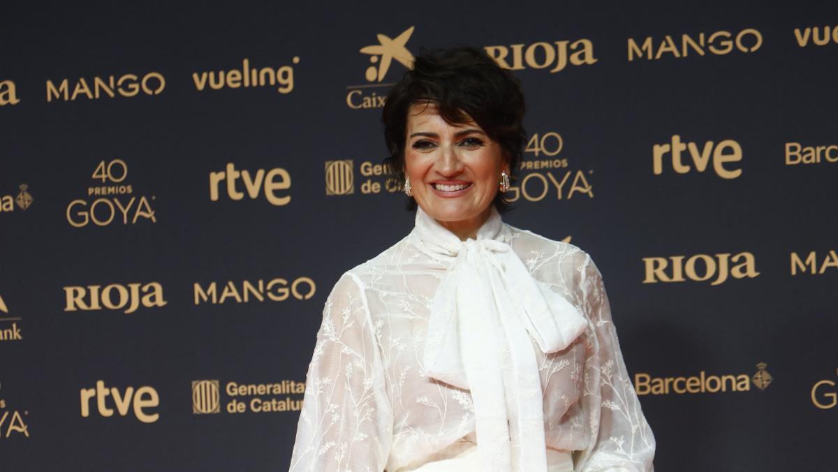 Sílvia Abril, en la alfombra roja de los Goya