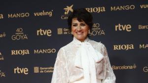 Sílvia Abril, en la alfombra roja de los Goya