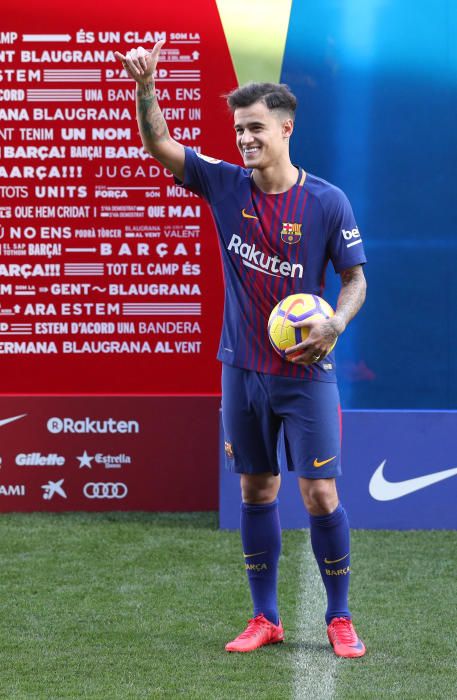 Presentació de Phillippe Coutinho