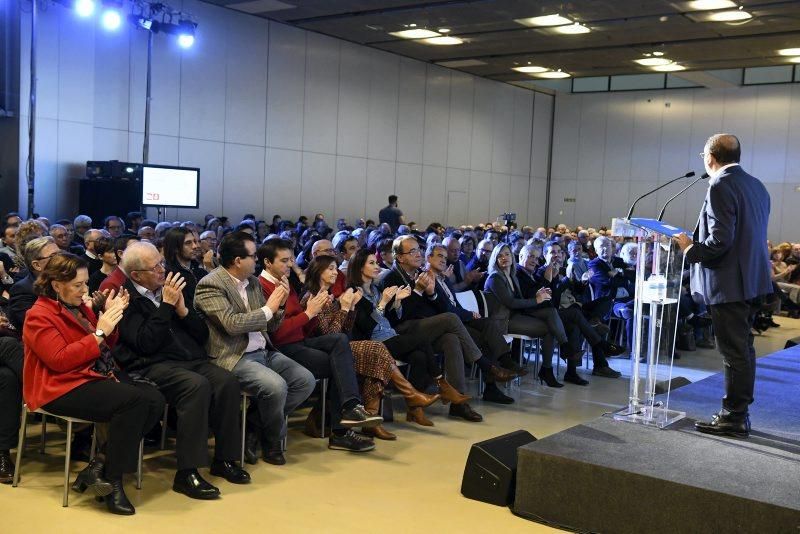 Acto de presentación de la campaña "Somos Zaragoza", del PSOE