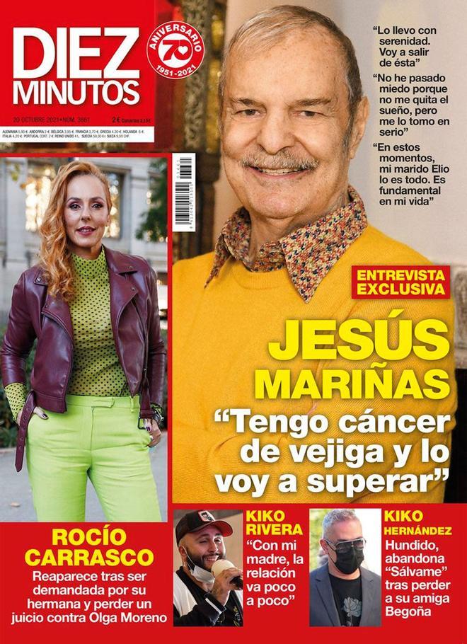 Portada Diez Minutos del 13 de octubre de 2021