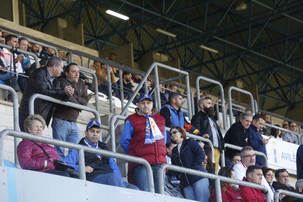 El partido entre el Real Avilés y el Siero, en imágenes