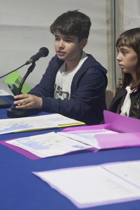 Inauguración de la feria del libro de Gijón