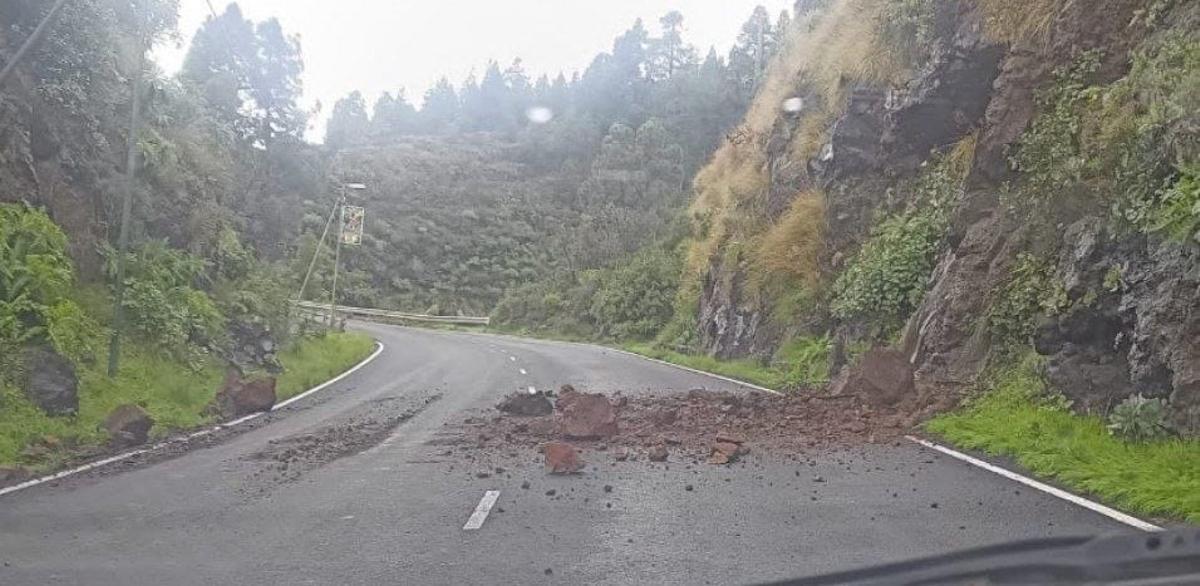 Desprendimiento en La Palma
