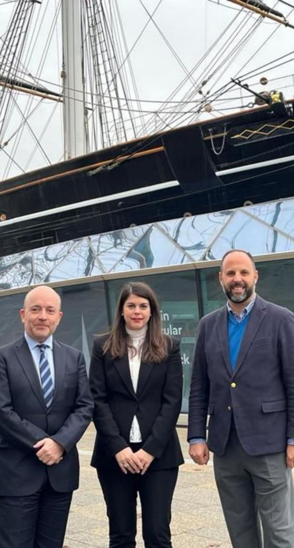 Barcelona explica la bona nova de la Copa Amèrica de vela a Londres Barcelona explica la bona nova de la Copa Amèrica de vela a Londres